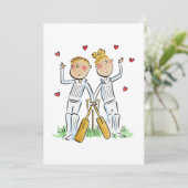 クリケット愛好家 招待状 (スタンド正面)