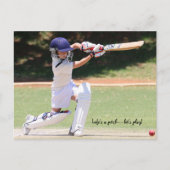 クリケット用はがき ポストカード (正面)