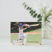 クリケット用はがき ポストカード (スタンド正面)