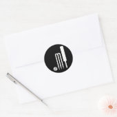 クリケット用品 ラウンドシール (封筒)