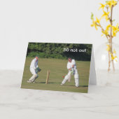 クリケット誕生日カード カード (黄色い花)