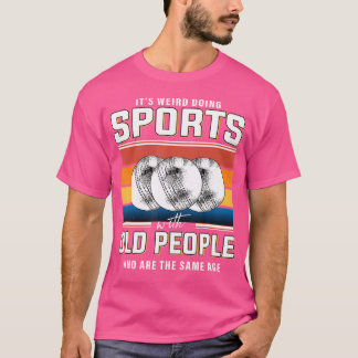 クリケット退職老人クリケット選手退職した Tシャツ