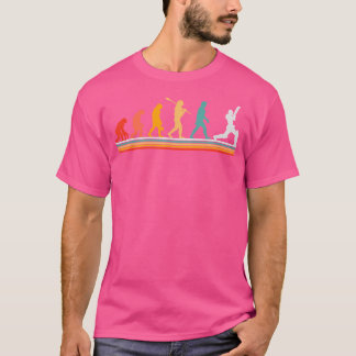 クリケット進化型クリケット選手とクリケット選手T Tシャツ