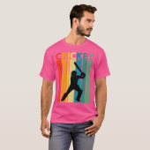 クリケット選手 Tシャツ (正面フル)