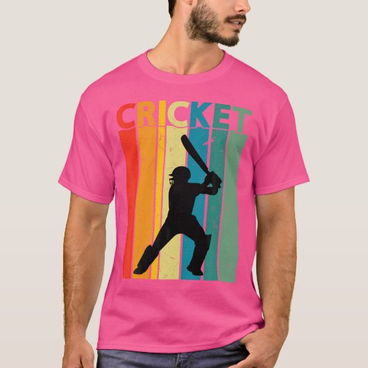 クリケット選手 Tシャツ (正面)