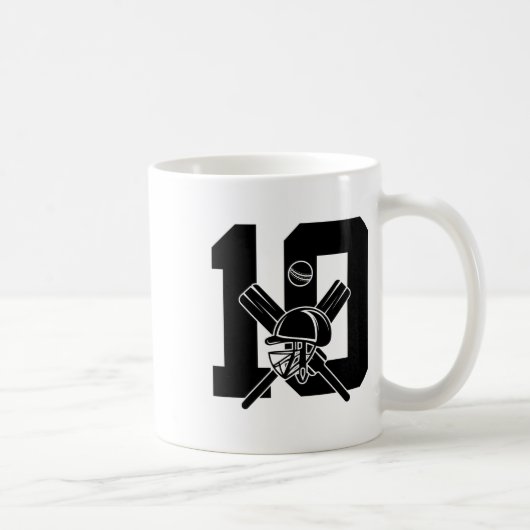 クリケット10周年記念 10歳の誕生日 コーヒーマグカップ (右)