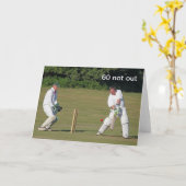 クリケット60th誕生日カード カード (黄色い花)