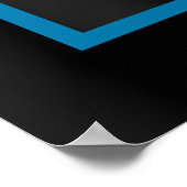 クリケット、くぐり、こうもり、ボール。 ポスター (角)