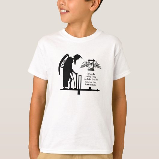 クリケット、オールド・ファーザー・タイム Tシャツ (正面)