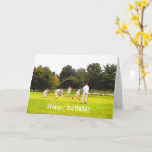 クリケット カード (黄色い花)