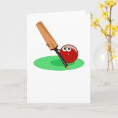 クリケット カード (黄色い花)