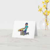 クリケット カード (黄色い花)