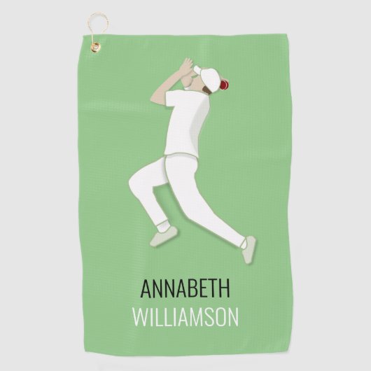 クリケット ゴルフタオル (正面)