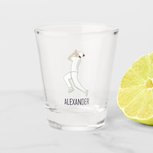 クリケット ショットグラス (正面)