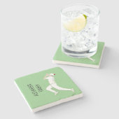 クリケット ストーンコースター (横)