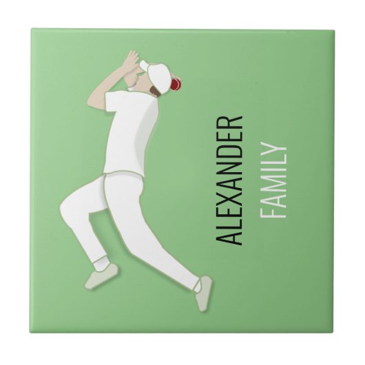 クリケット タイル (正面)