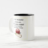 クリケット ツートーンマグカップ (正面左)