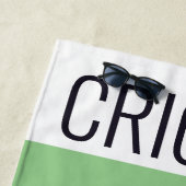 クリケット ビーチタオル (インサイチュ)