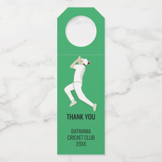 クリケット ボトルネックタグ (正面)