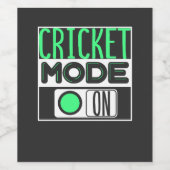 クリケット ワインラベル (シングルラベル)