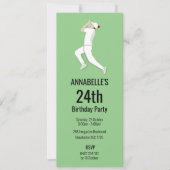 クリケット 招待状 (正面)