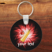 クリケット；赤 キーホルダー (正面)