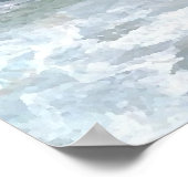 クリケットDiane海ビーチアートポスター – 静けさ ポスター (角)