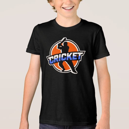 クリケットTシャツ トライブレンドTシャツ (正面)