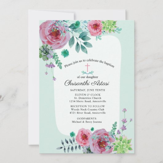 クリサンシー招待状 招待状 (正面)