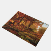 クリシュエイム・グレン（フィラデルフィア）の秋の木 ドアマット (アングル)