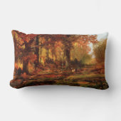 クリシュエイム・グレン(フィラデルフィア)の秋の木 ランバークッション (正面)