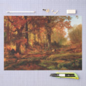 クリシュエイム・グレン(フィラデルフィア)の秋の木 薄葉紙 (クラフト)