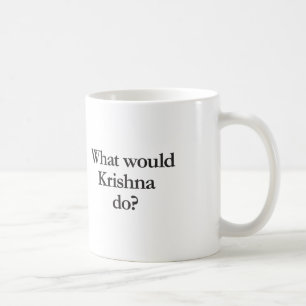 クリシュナがすること コーヒーマグカップ