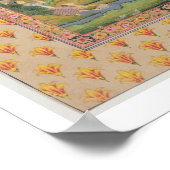 クリシュナとゴピス(紙) ポスター (角)