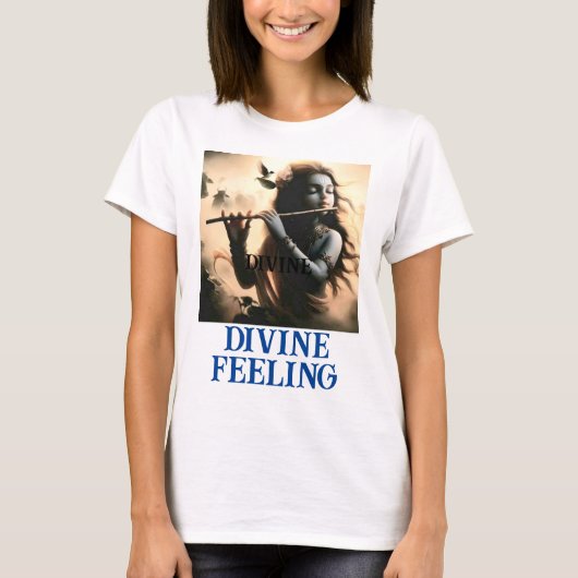 クリシュナのメロディTシャツ Tシャツ (正面)