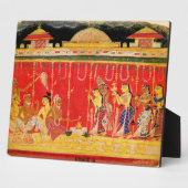 クリシュナの両親の結婚は解散 フォトプラーク (側面)