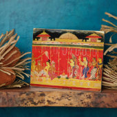 クリシュナの両親の結婚は解散 フォトプラーク (側面)