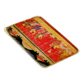 クリシュナの両親の結婚は解散 マグネット (右側)