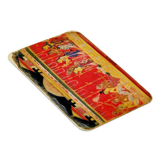 クリシュナの両親の結婚は解散 マグネット (右側)