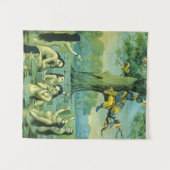 クリシュナリーラバイラジャラヴィヴァルマ タペストリー (正面(横))