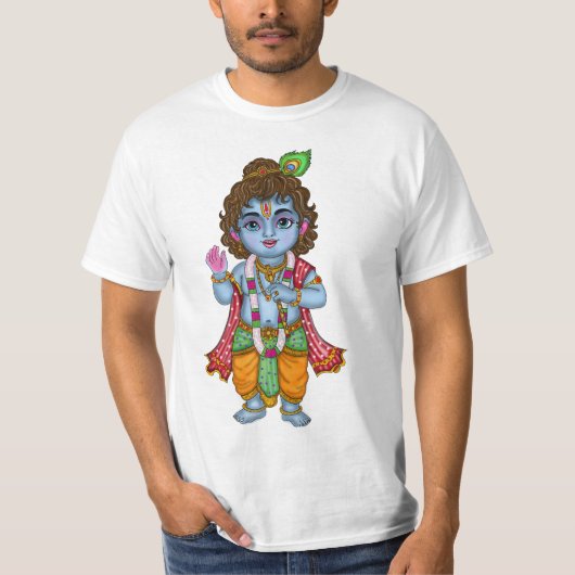 クリシュナ幼少期Tシャツ Tシャツ (正面)