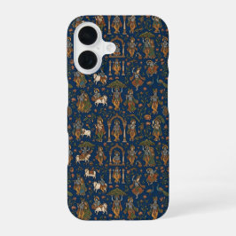 クリシュナ柄 iPhone 16ケース