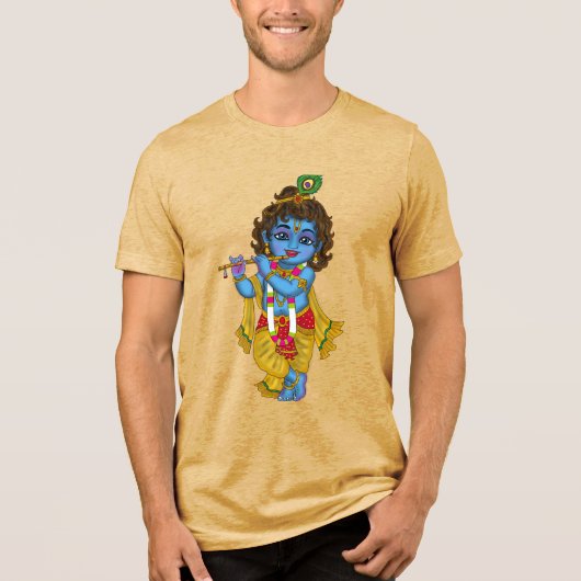 クリシュナ様Tシャツ トライブレンドTシャツ (正面)