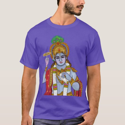 クリシュナ様Tシャツ Tシャツ (正面)