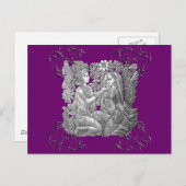 クリシュナ・アンド・ラダ ポストカード (正面/裏面)