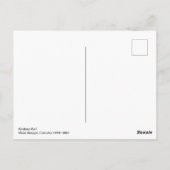 クリシュナ・カリ ポストカード (裏面)