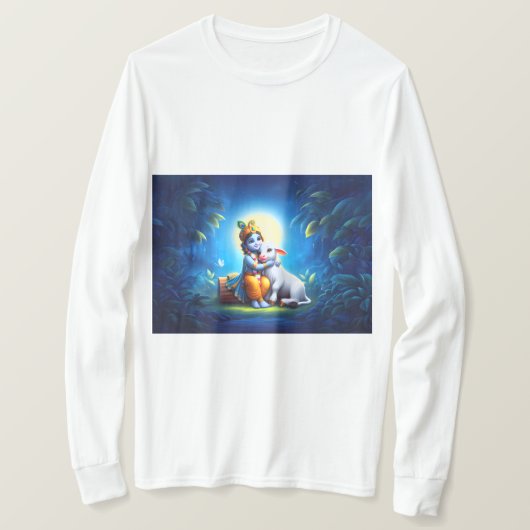 クリシュナ・ジTシャツ Tシャツ (デザイン正面)