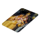 クリシュナ – ヒンズー教の神 –  マグネット (左側)