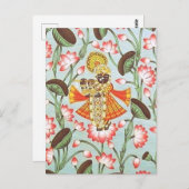 クリシュナ・ピチワイ・ポストカード ポストカード (正面/裏面)