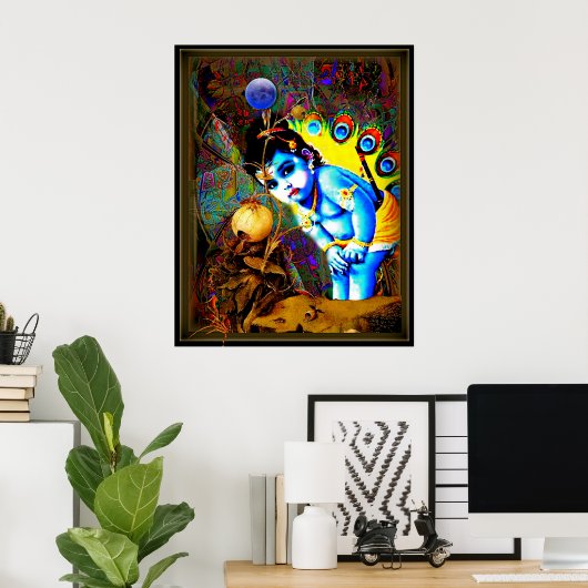 クリシュナ ポスター (ホームオフィス)